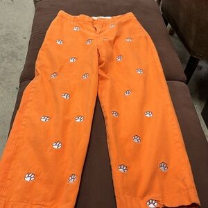 Clemson pants boys size 14